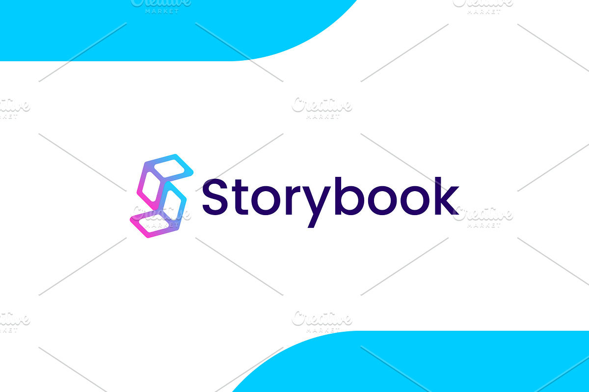 Storybook - S letter modern logo, a Branding & Logo Template by Logodesignpond (Photo 1 of 4)