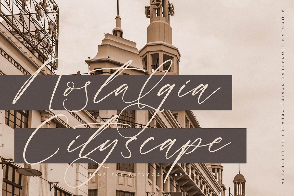Centtores Pasture Modern Signature, a Script Font by Letterena Studios Script (Photo 5 of 14)