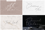 Modern Script Font Bundle, a Script Font by Creamy Script (Thumbnail 6 of 30)