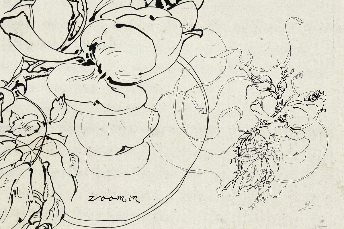 Bracquemond Flower Overlays, a Texture Graphic by Lilithcollageart (Photo 9 of 10)