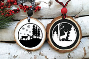 Christmas Ornament SVG File, an Illustration by OldMarket Designs (Thumbnail 3 of 9)