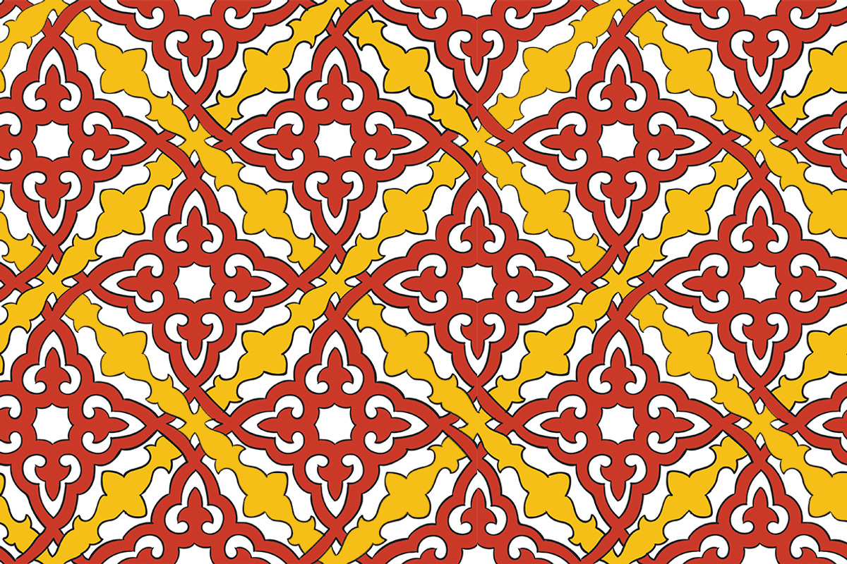 Arabian Pattern Collection, a Pattern Graphic by Swathi Kirthyvasan (Photo 5 of 7)