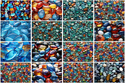 Glass Stones Background, a Wallpaper Graphic by Forhadx5 (Thumbnail 6 of 9)