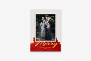 Merry Christmas Family Card - CD068, a Card Template by Salsal Design (Thumbnail 2 of 3)