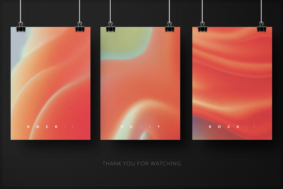 Nati — Soft Red Abstract Gradients, a Background Graphic by Milka (Photo 6 of 9)