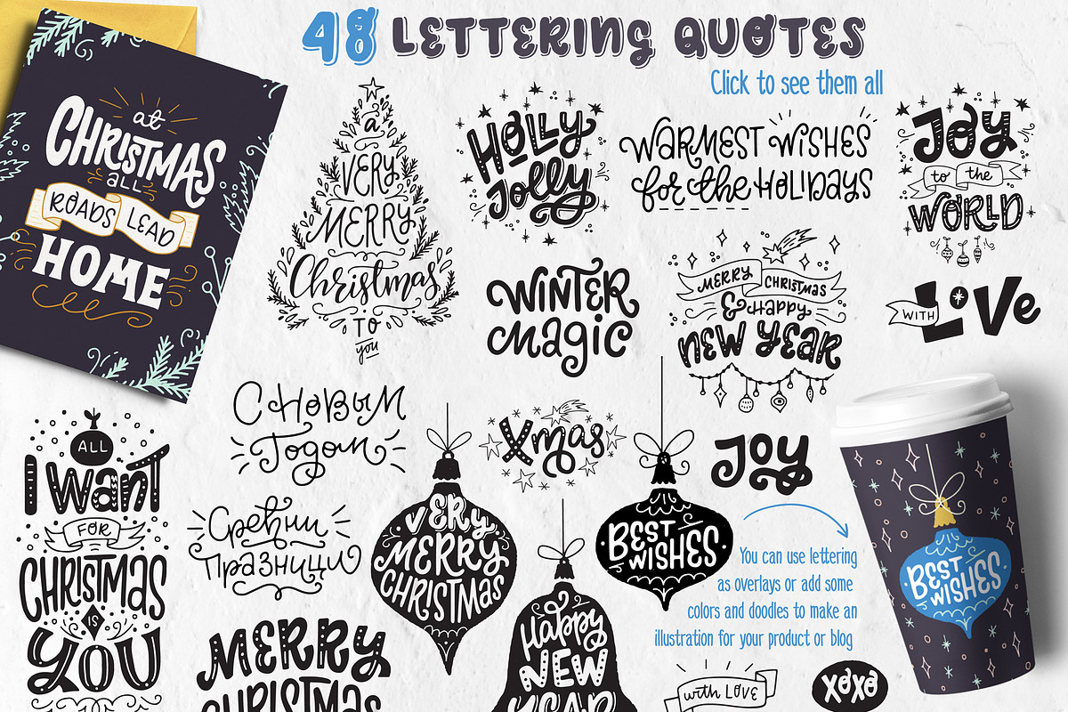 Holly Jolly Christmas collection, a Seasonal Illustration by Sketchetarian (Photo 2 of 8)