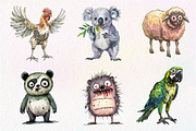 Zombie Animals Clipart PNG, an Illustration by Dream Creation (Thumbnail 3 of 5)