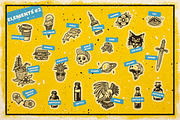 Old School Illustration Set, an Object Illustration by Vintage Voyage Supply (Thumbnail 12 of 14)