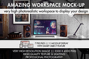 Amazing Workspace Mock-Up, an iPad Mockup by Pixel Place (Thumbnail 1 of 5)