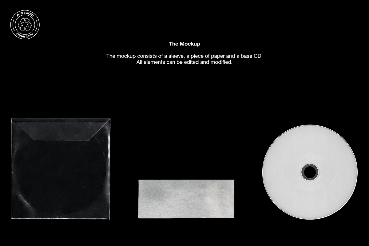 CD Mockup, a Product Mockup by A-Studio (Photo 2 of 5)
