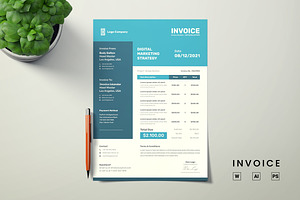 Invoice Templates - Phoenix, a Stationery Template by Aprndy85