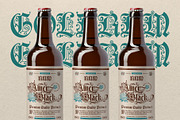 Piston Black Typeface, a Blackletter Font by alit design (Thumbnail 12 of 19)