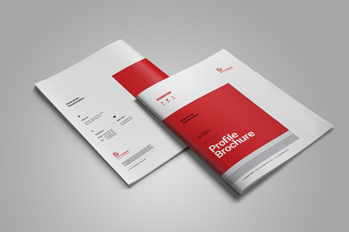 Company Profile, a Brochure Template by Elite_Standard (Photo 14 of 14)