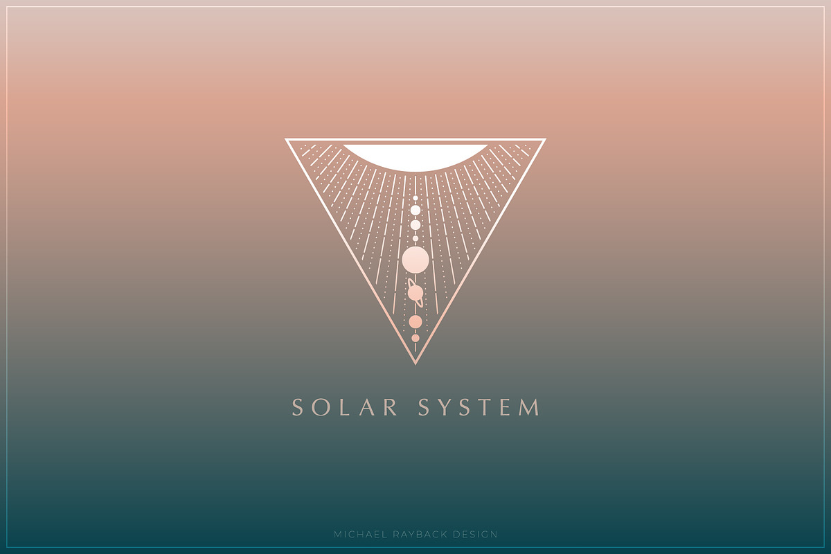 Space Odyssey Logo Gradient, a Branding & Logo Template by Michael Rayback Design (Photo 4 of 12)