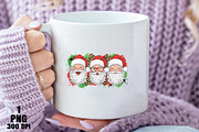 Preppy Brushstroke Christmas Santa P, an Illustration by Daily.Designs (Thumbnail 4 of 10)