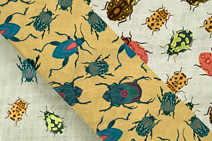 Boho Insects. Elements&patterns