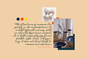 Thread Starter | A Monoline Script, a Script Font by Colllab Studio (Thumbnail 6 of 12)