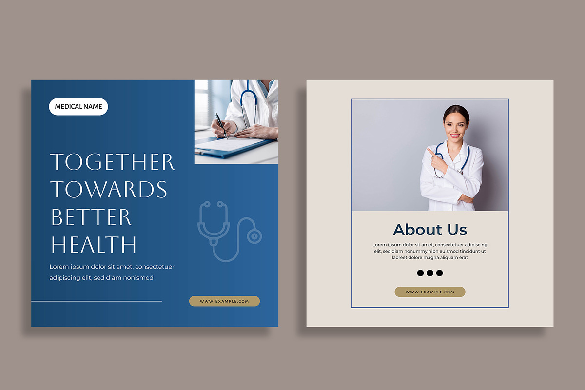 Medical Social Media Post Design preview 3