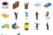 Isometric Internet Online Earnings, a Finance Illustration by TAlex (Thumbnail 2 of 7)