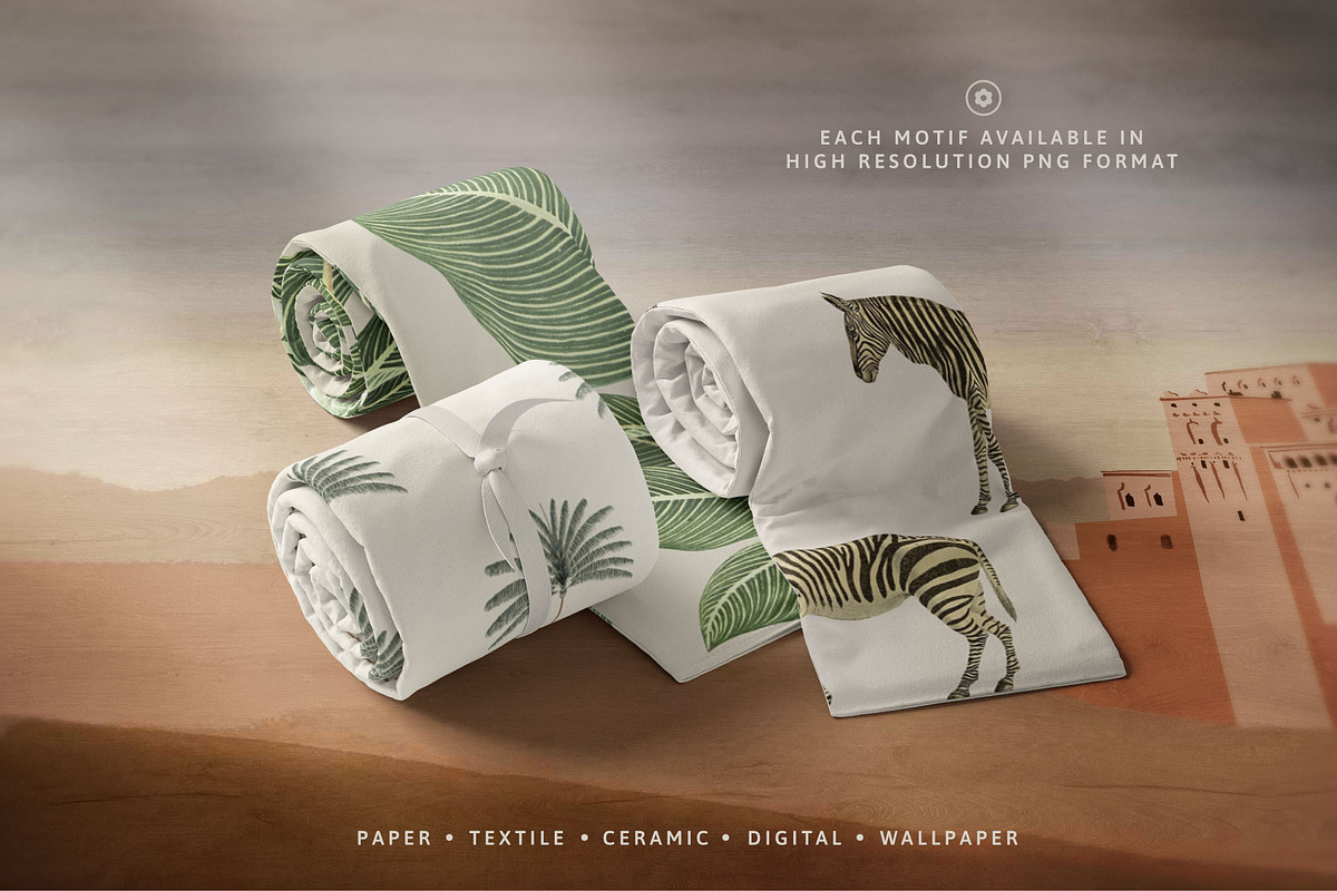 DESERTO Wallpaper & Motifs, a Pattern Graphic by Artifactory Studios (Photo 3 of 8)