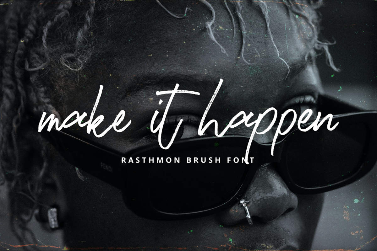 Rasthmon - Brush Font, a Script Font by tebaltipislab (Photo 6 of 13)