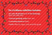 Hand-Drawn Christmas Illustrations, a Seasonal Illustration by cugypress (Thumbnail 3 of 10)