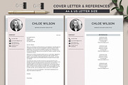 Modern Resume Template Word, a Resume Template by Klamp Studio (Thumbnail 5 of 10)