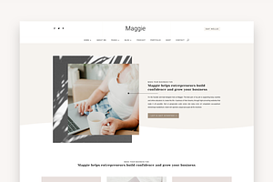 Coaching WordPress Theme Maggie