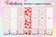 Valentines Treat Box Templates, a Print Template by Adalin Shop (Thumbnail 3 of 9)