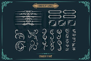Cravery, a Script Font by Vintage Division (Thumbnail 7 of 10)