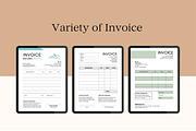 50 Invoice Templates Canva Editable, a Templates & Theme by TemplateCastleStore (Thumbnail 5 of 10)