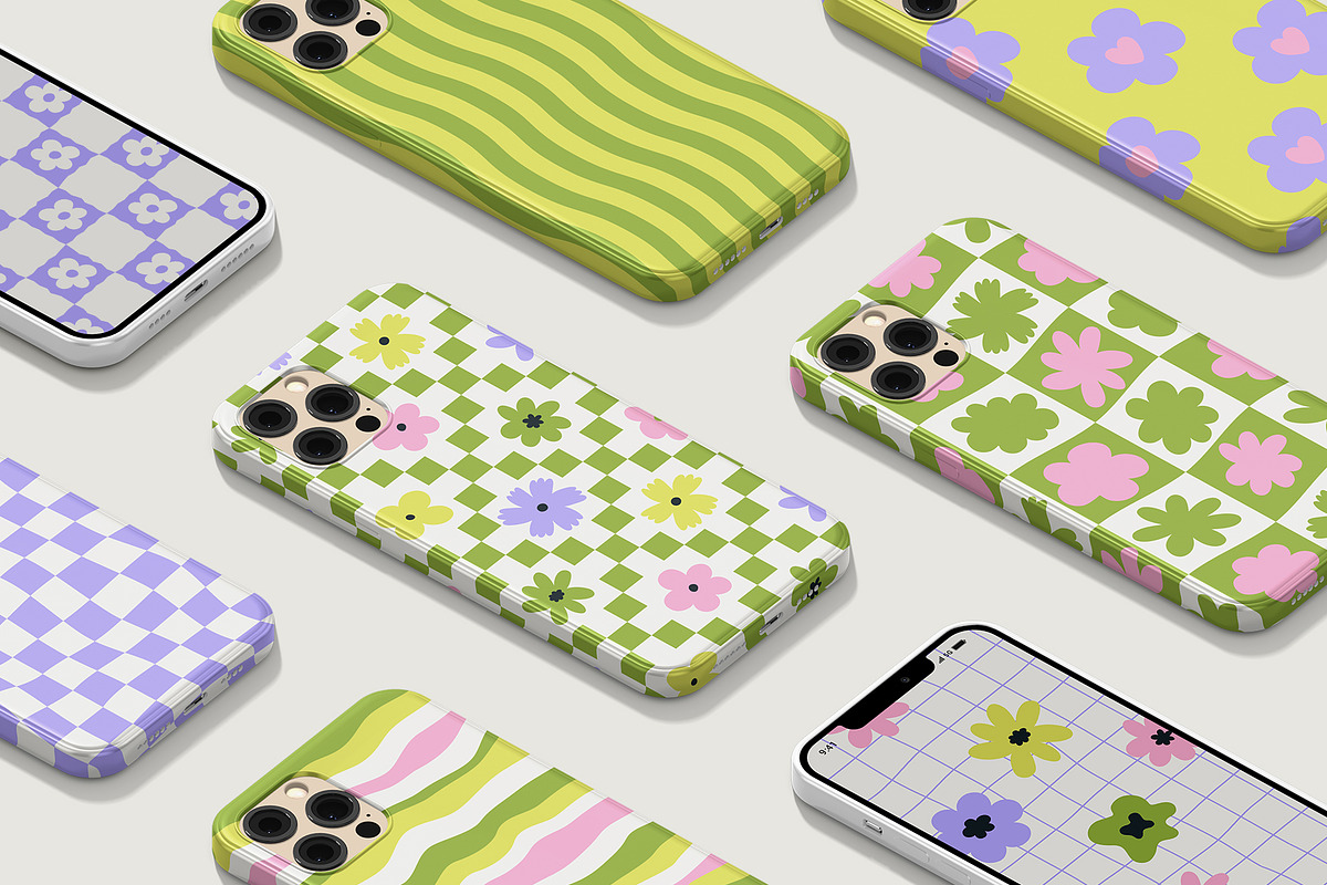 Groovy Spring, a Background Graphic by Bosotochka♥Art (Photo 3 of 12)