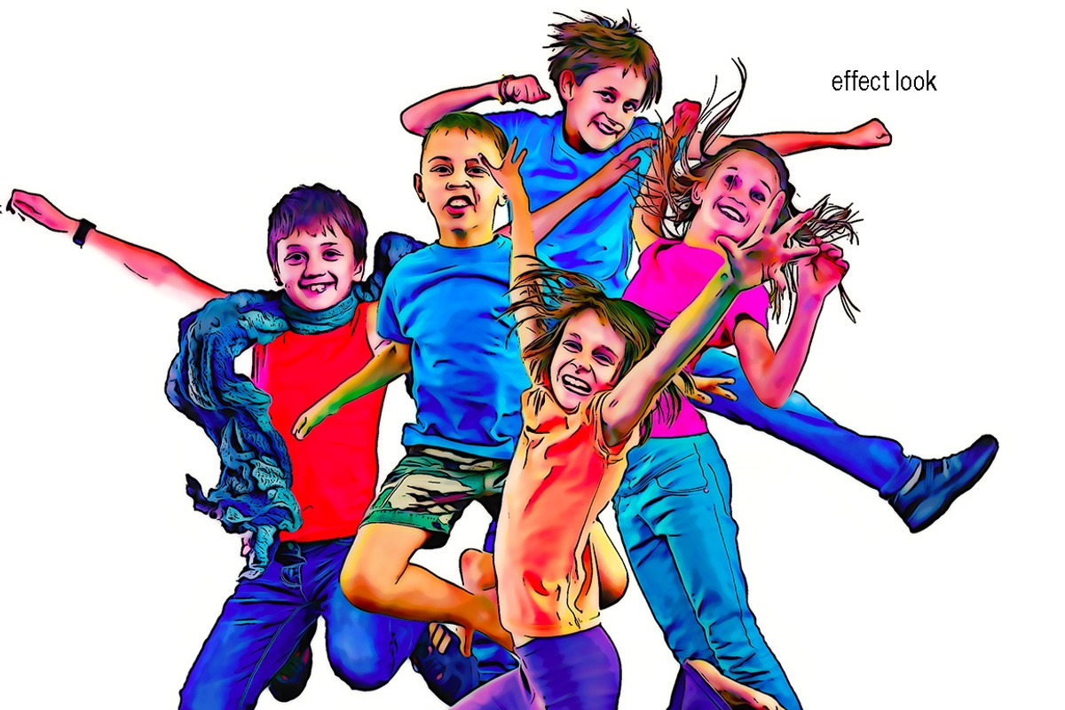 Comic Portrait Effect, a Brushes & More by MRI STUDIO (Photo 5 of 15)
