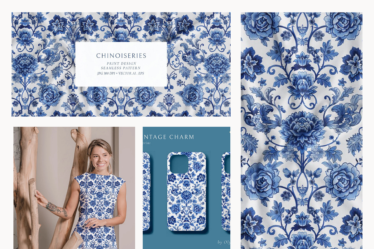 700+ Seamless Patterns Bundle, a Pattern Graphic by Olya Creative (Photo 21 of 56)