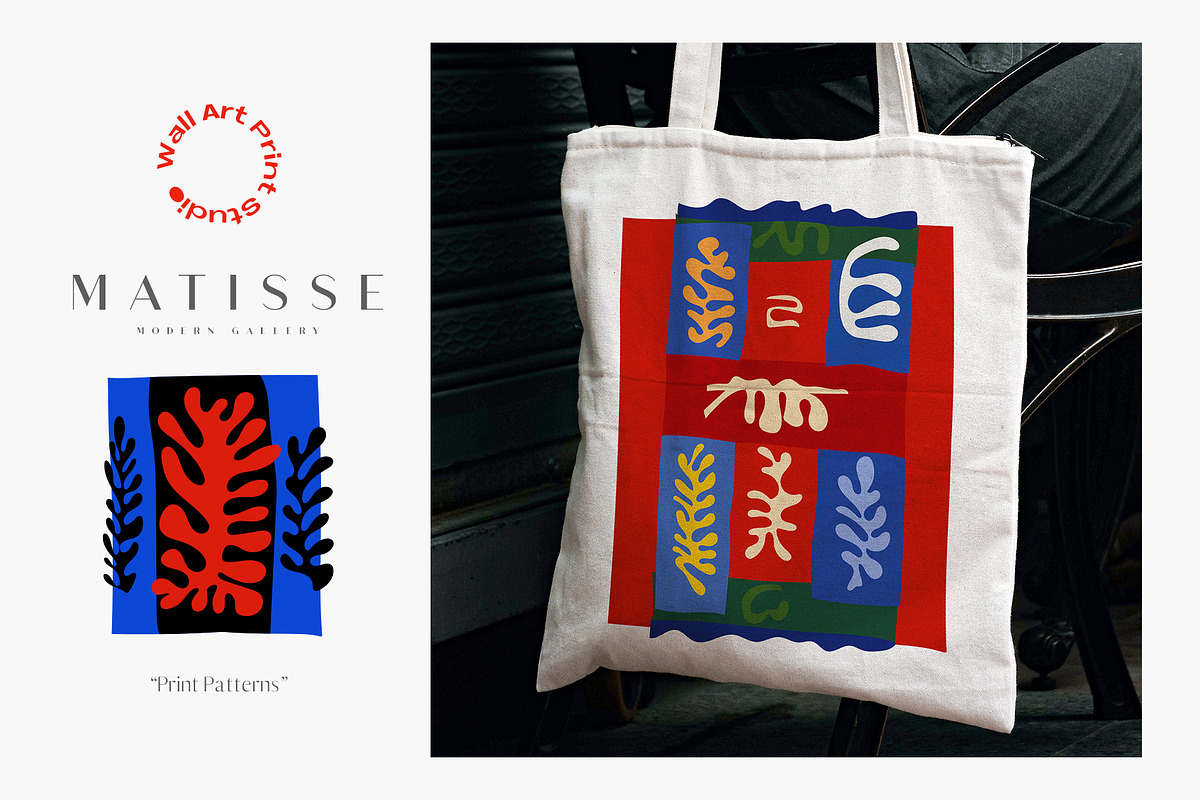 Matisse Modern Gallery 4, a Graphic by Wall Art Print Studio (Photo 16 of 21)