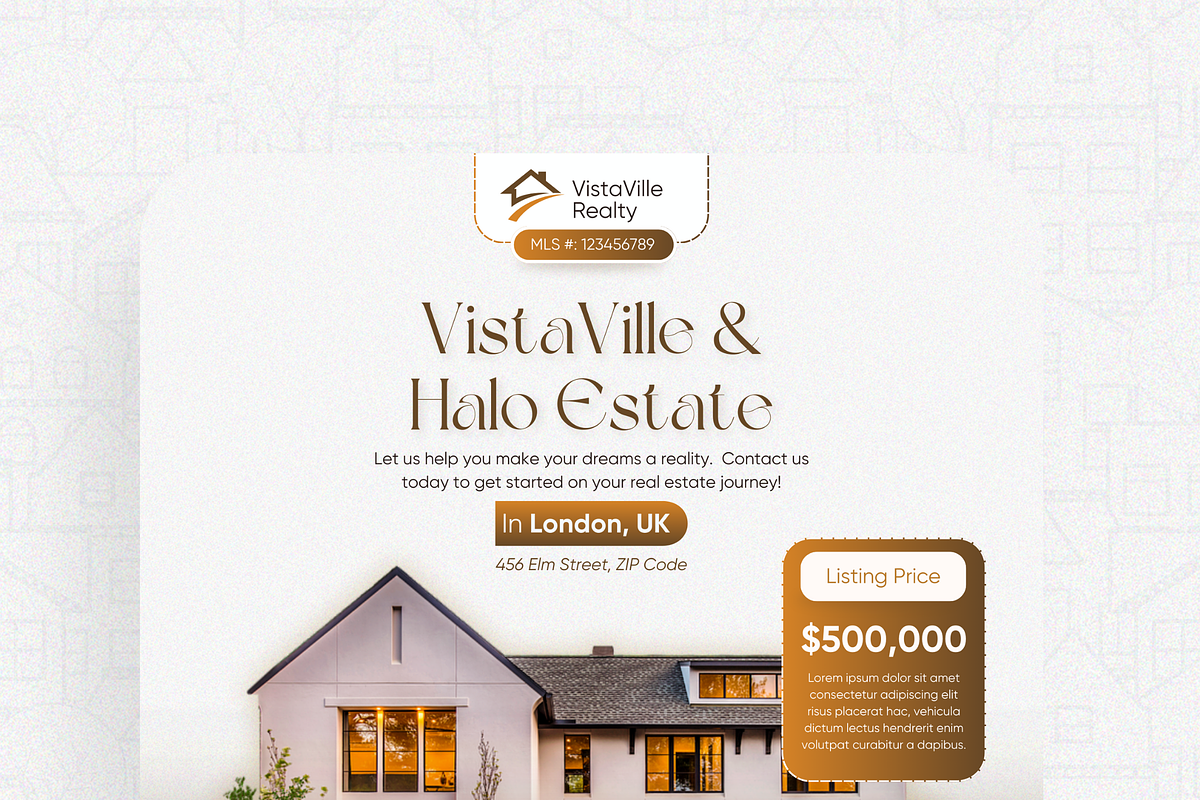 Premium Real Estate Canva Templates, a Social Media Template by Exceptionalways (Photo 15 of 18)