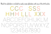 Embroidered Alphabet & Brushes, a Brush Add-On by Melissa Held Designs (Thumbnail 2 of 5)