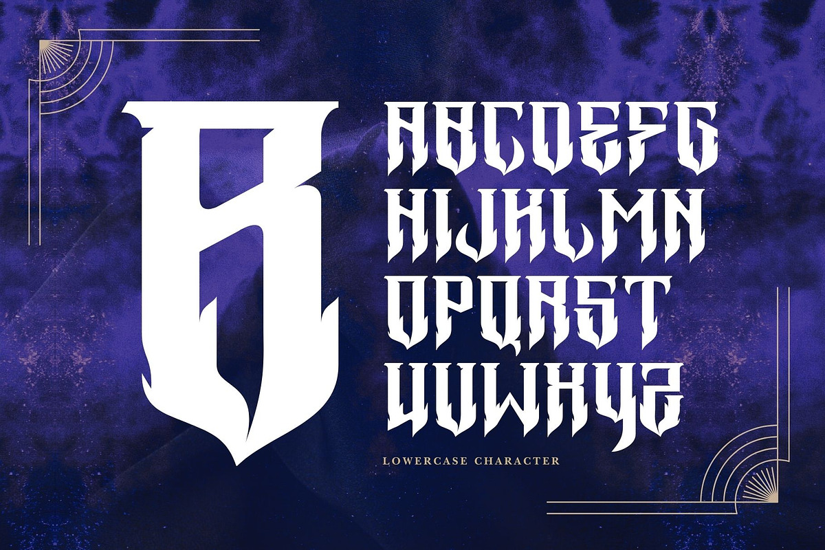 Westa Gothic - Blackletter Font, a Blackletter Font by Nirmana Visual (Photo 2 of 11)