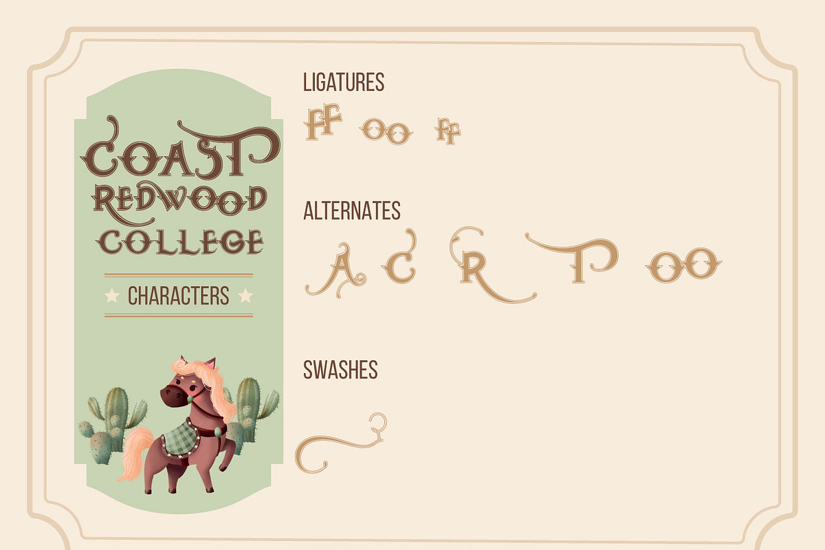 Coast Redwood, a Blackletter Font by Lunabi (Photo 5 of 8)