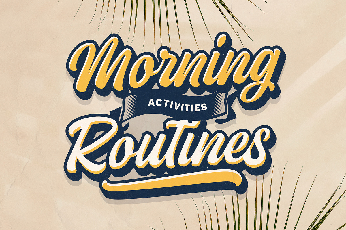 Madang Lovers - Regular & Extrude, a Script Font by Damarletter (Photo 4 of 5)