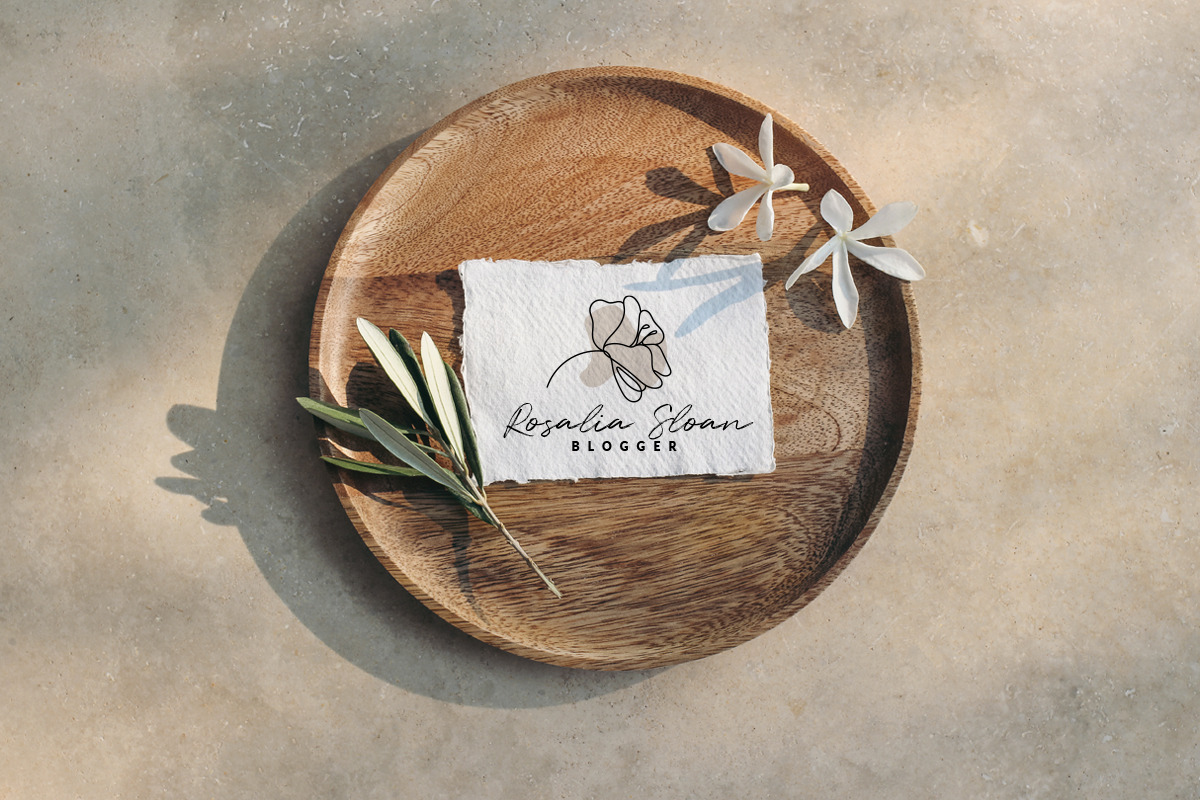 Linea Logo Templates Floral Edition, a Branding & Logo Template by GraphicDash (Photo 4 of 6)