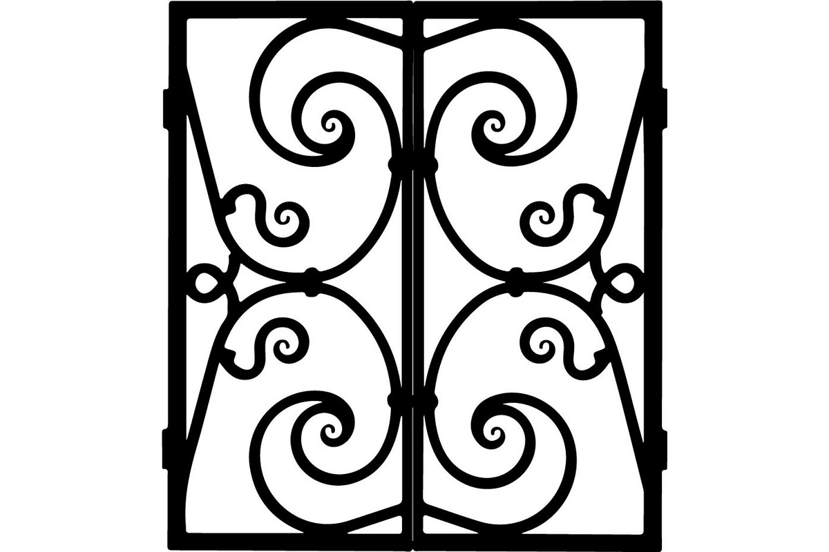 Vintage Scroll Gate Panel Bundle, a Decorative Illustration by Creativeshirt (Photo 3 of 20)