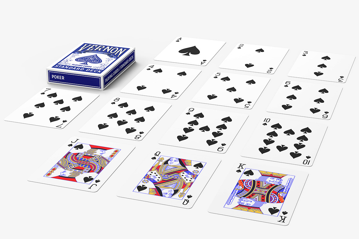 Playing Cards Mockup v.7 - 6 views, a Merchandise Mockup by Illusiongraphic (Photo 4 of 18)