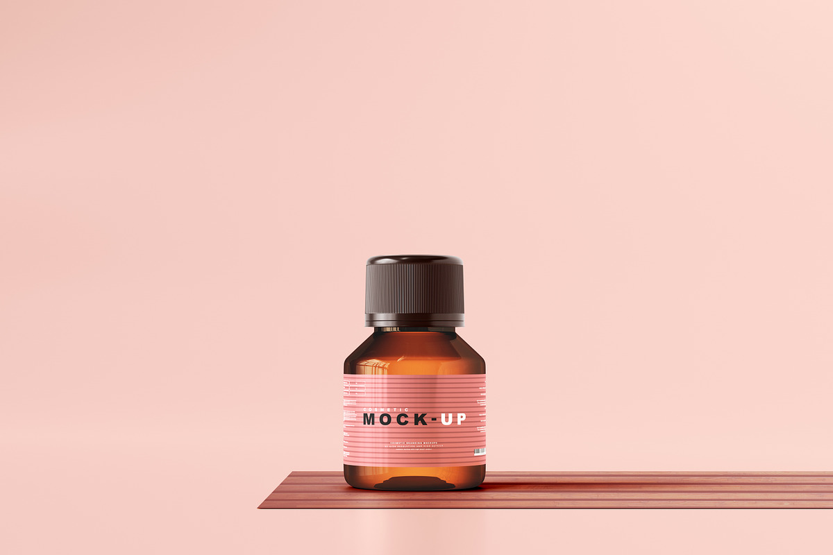 250+ Cosmetic Branding Mockup Bundle, a Cups & Container Mockup by pmvch (Photo 225 of 273)