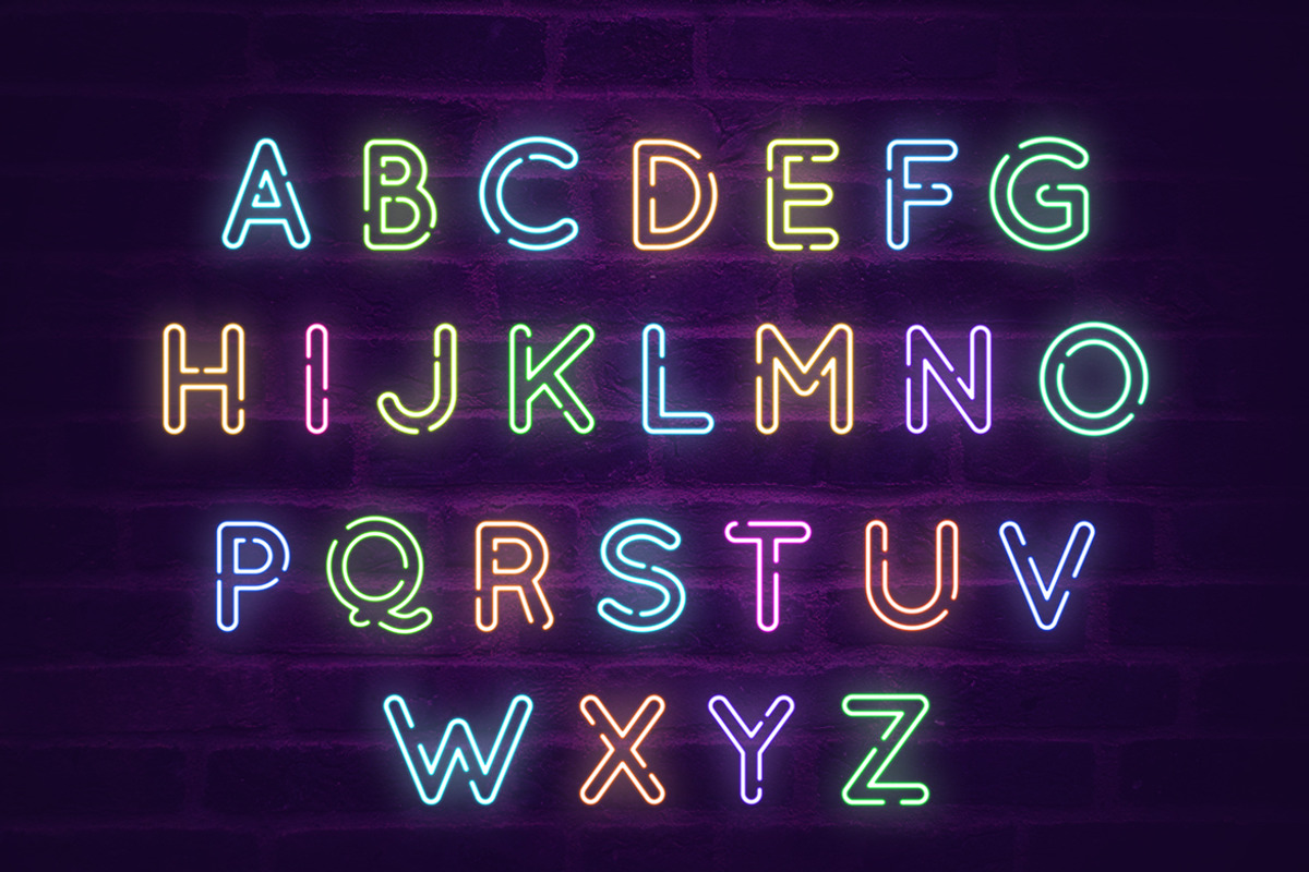 ANIMATED - Neon Social Media Kit, a Social Media Template by Brandspark (Photo 3 of 11)