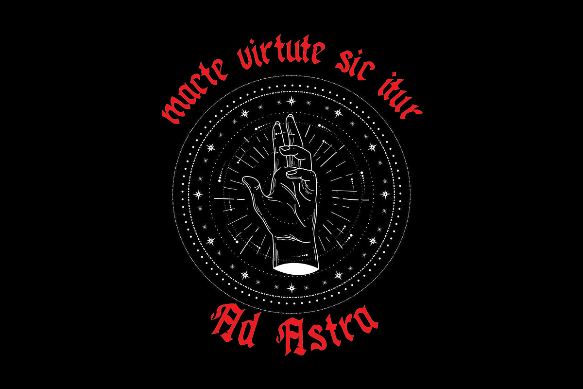 Callimathy - Gothic Blackletter, a Blackletter Font by Anomali Creatype (Photo 2 of 17)
