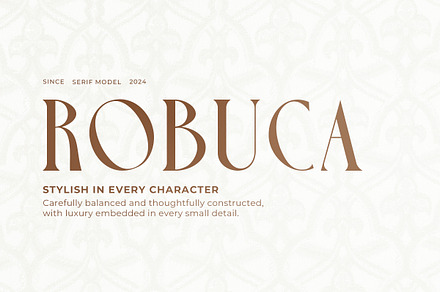 Robuca - Vintage Serif