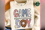 Baseball Mom Game Day PNG, an Illustration by OK Design (Thumbnail 3 of 4)