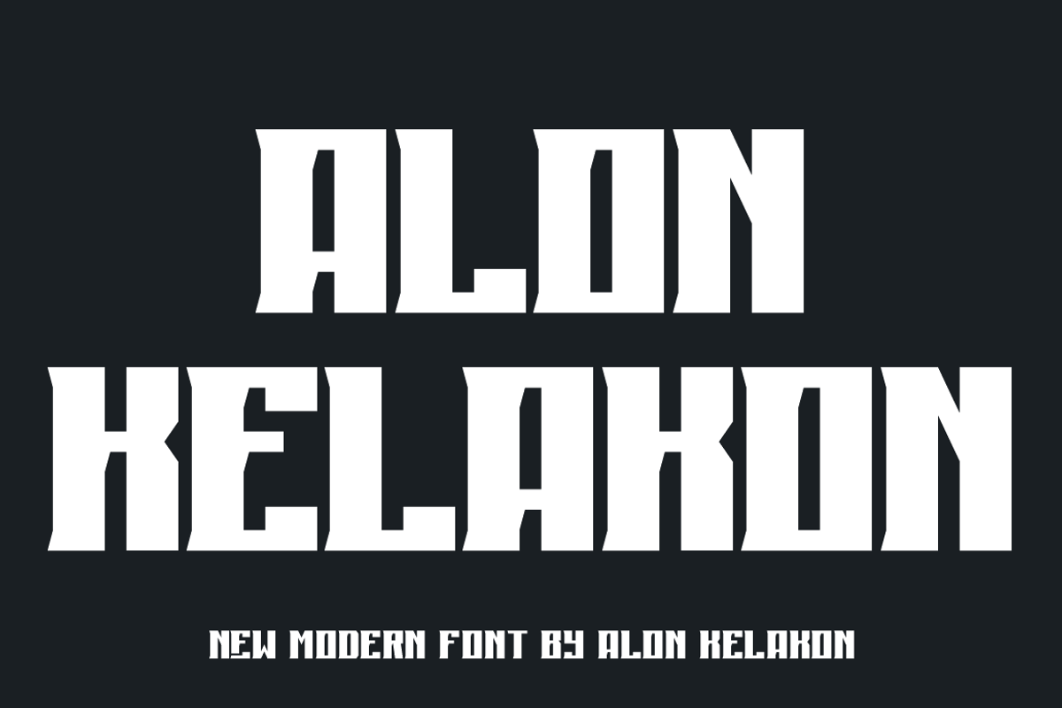 Sonagihen, a Sans Serif Font by alon kelakon (Photo 4 of 7)