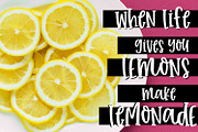 Farmhouse Lemonade Handwritten Font, a Serif Font by Sabrina Schleiger Design (Thumbnail 5 of 6)